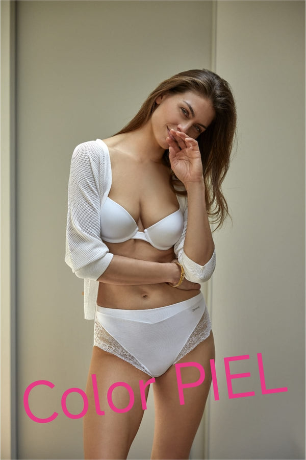 Slip Charm Algodon Color Piel