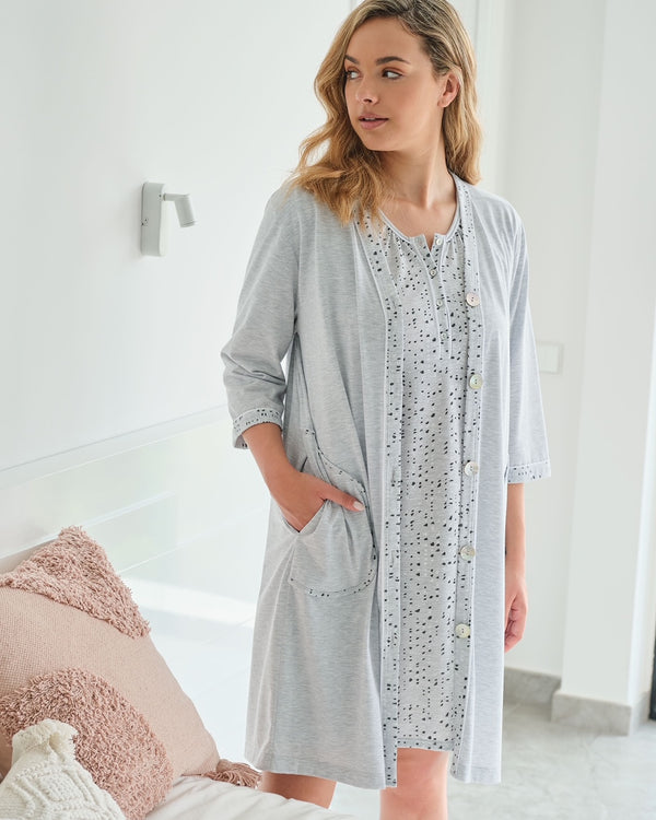 Bata Mujer Nightwear Massana